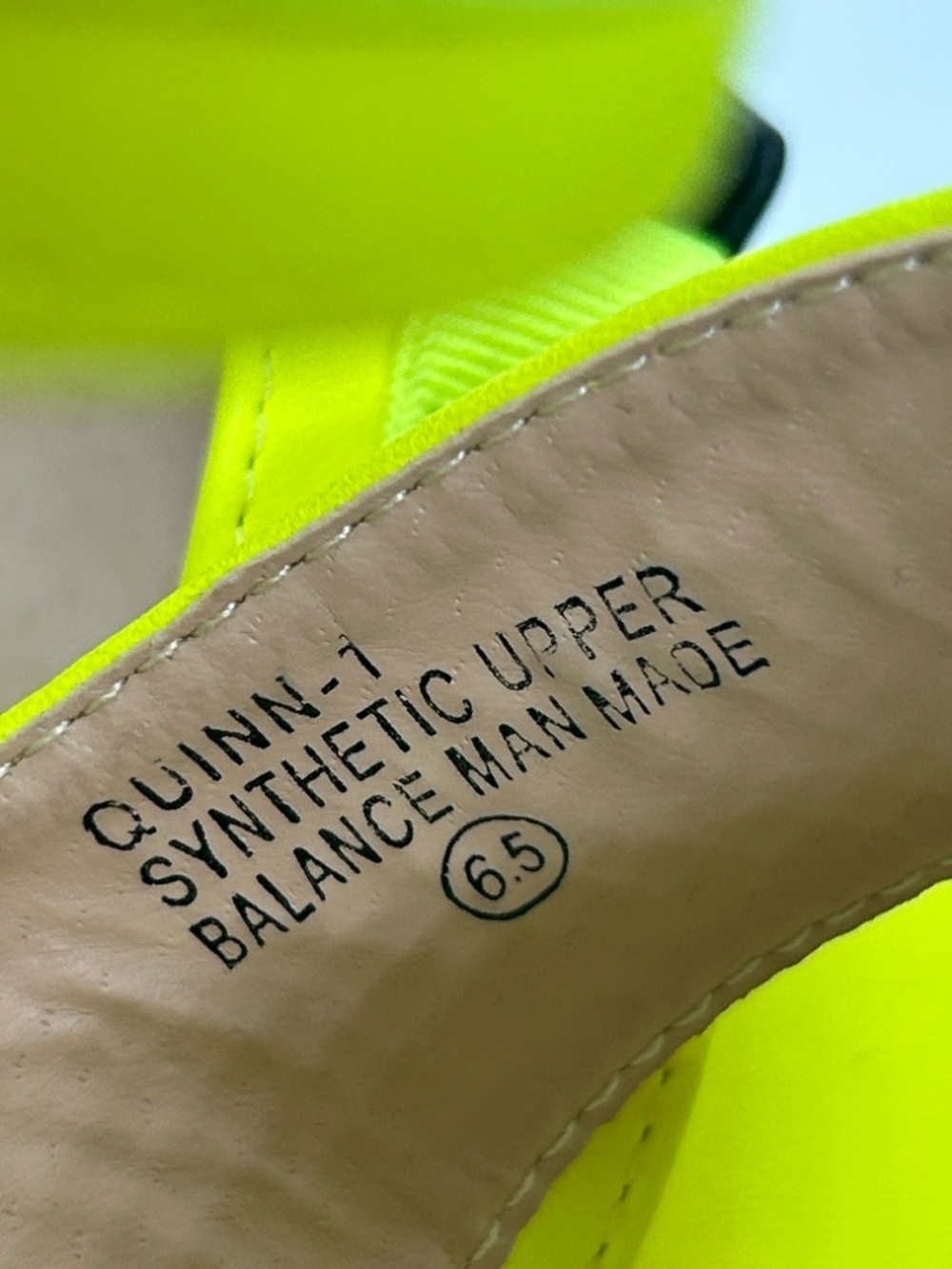 Chase + Chloe Neon yellow
platform straps shoes Size 6.5 - Picture 8 of 13